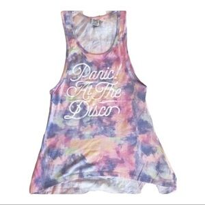 Panic at the Disco Watercolor High Low Tank